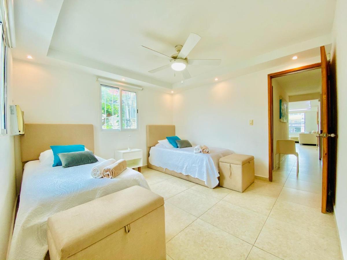 Apartamento Calido Y Moderno En La Entrada De La Zona Hotelera Cancun Luaran gambar