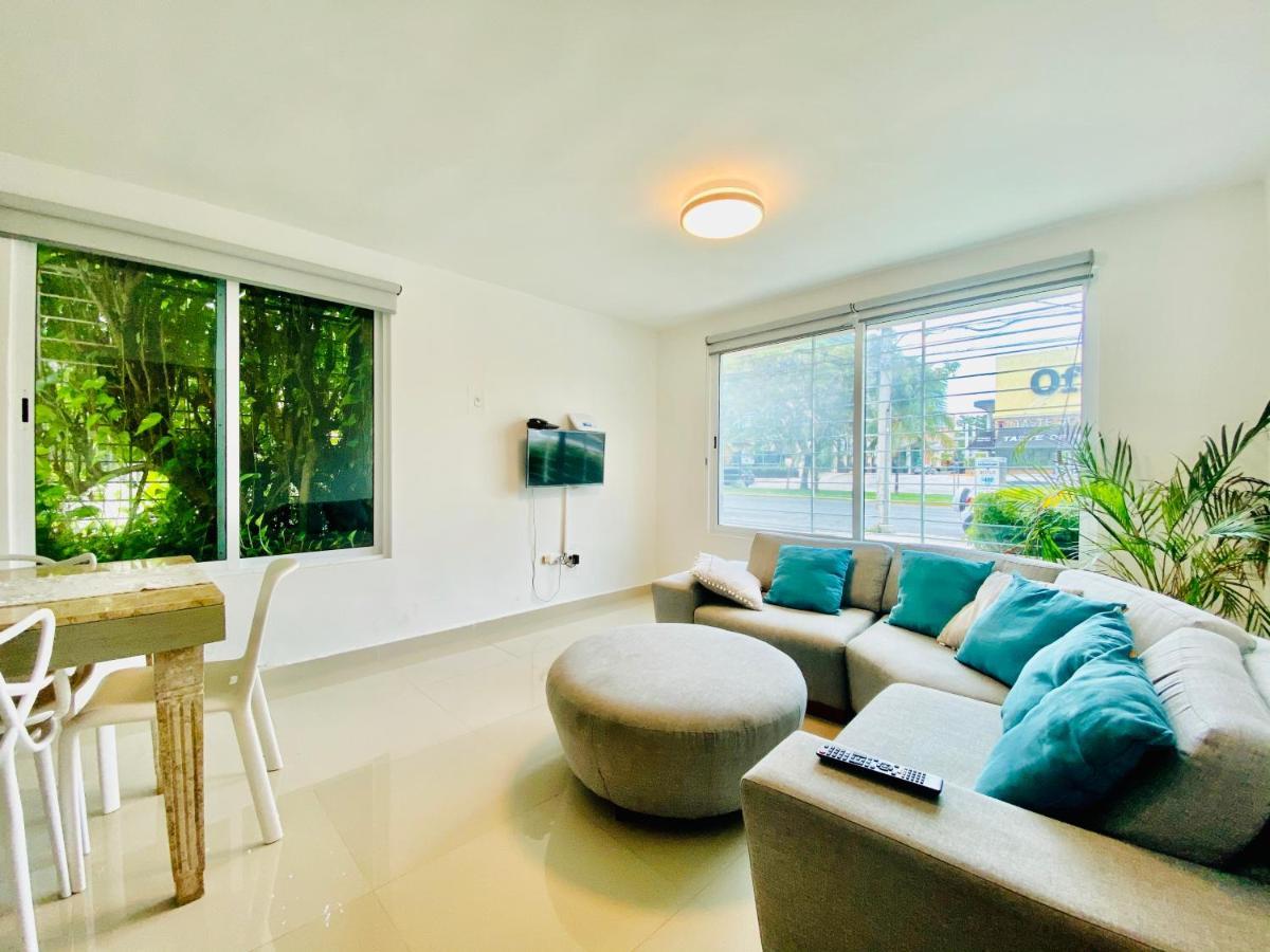 Apartamento Calido Y Moderno En La Entrada De La Zona Hotelera Cancun Luaran gambar