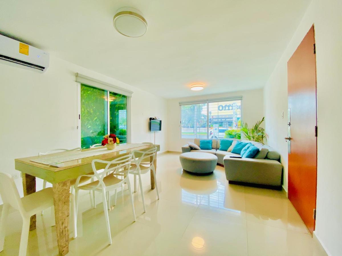 Apartamento Calido Y Moderno En La Entrada De La Zona Hotelera Cancun Luaran gambar