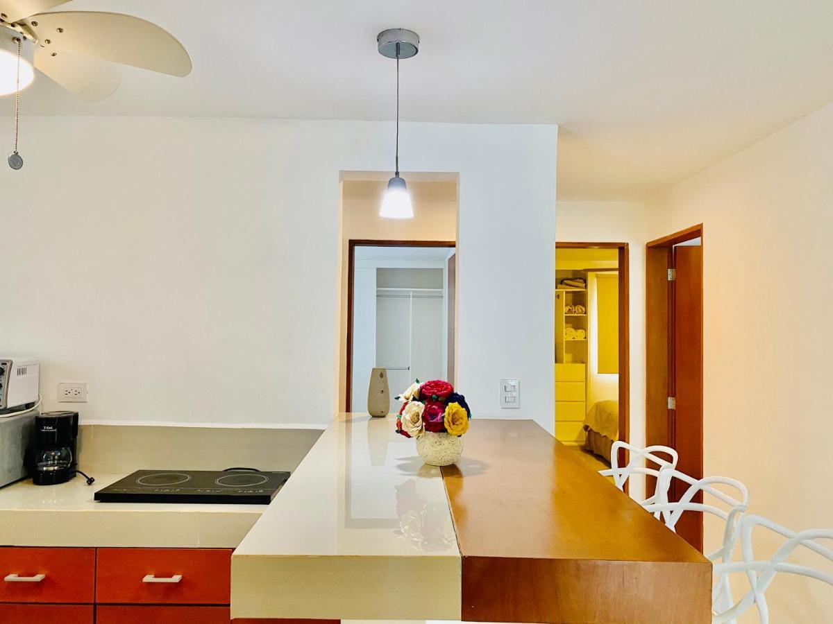 Apartamento Calido Y Moderno En La Entrada De La Zona Hotelera Cancun Luaran gambar
