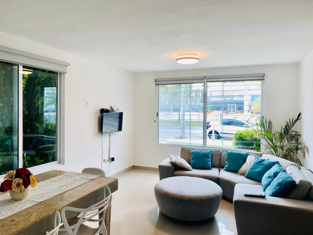 Apartamento Calido Y Moderno En La Entrada De La Zona Hotelera Cancun Luaran gambar