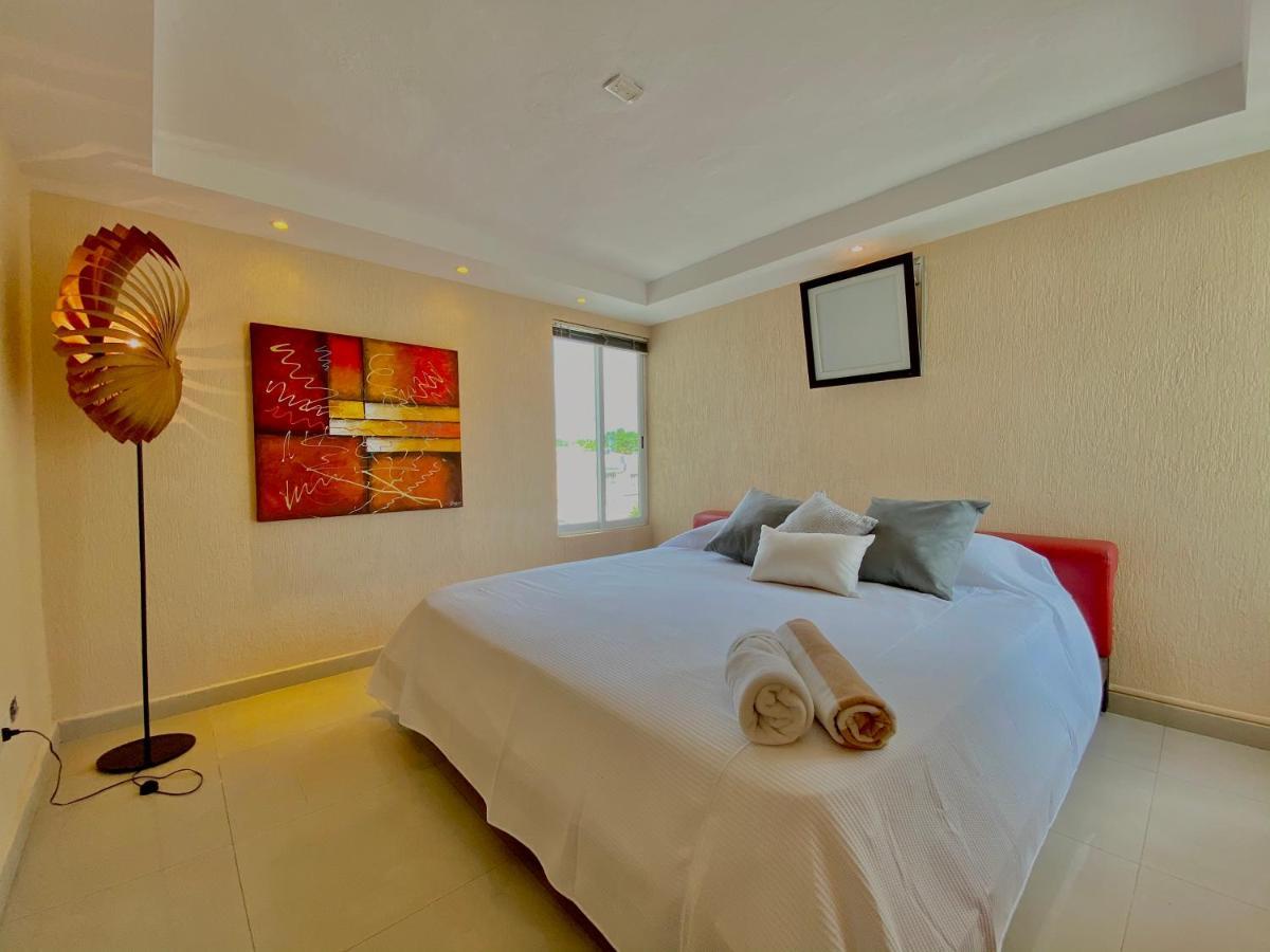 Apartamento Calido Y Moderno En La Entrada De La Zona Hotelera Cancun Luaran gambar